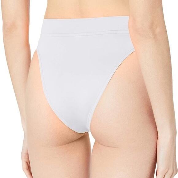 Seafolly High Rise Cheeky Bikini Bottoms Size 4 NEW - Picture 2 of 5